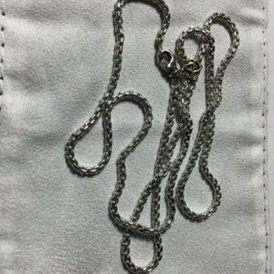 David Yurman 20" Sterling Silver/14k Box Chain Nec